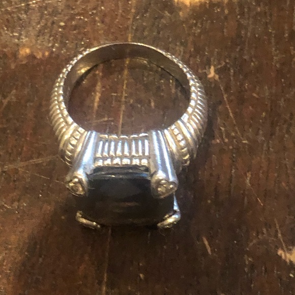 Judith Ripka Jewelry - Judith Ripka Sterling Silver Smokey Topaz Ring